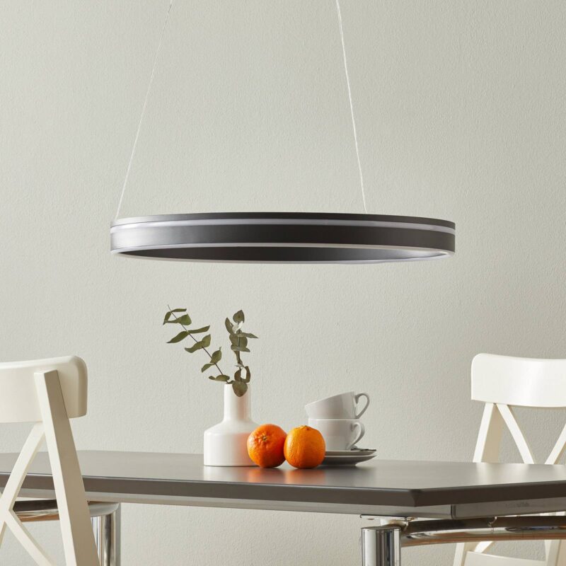 Paul Neuhaus Q-VITO závesné LED 59 cm antracit Paul Neuhaus Q-VITO závesné LED 59 cm antracit