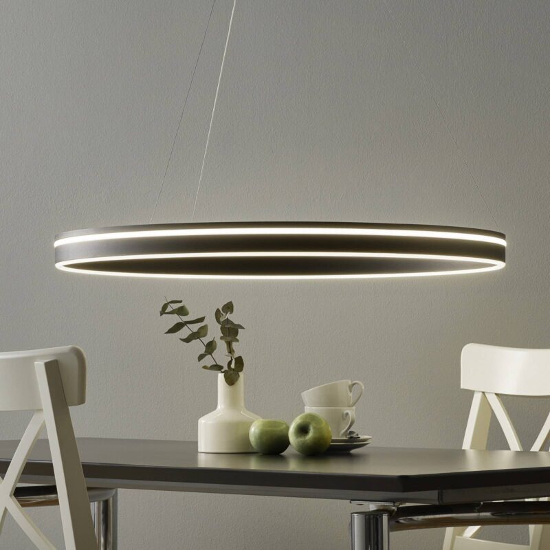 Paul Neuhaus Q-VITO závesné LED 79 cm antracit Paul Neuhaus Q-VITO závesné LED 79 cm antracit