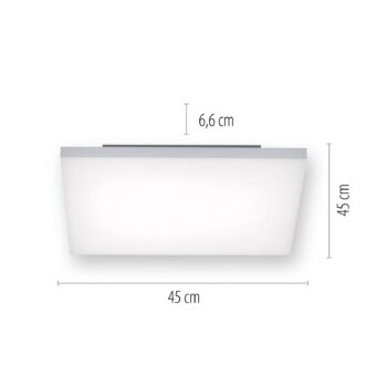 Paul Neuhaus Q–FRAMELESS stropná lampa RGBW