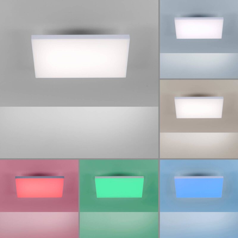 Paul Neuhaus Q–FRAMELESS stropná lampa RGBW Paul Neuhaus Q–FRAMELESS stropná lampa RGBW