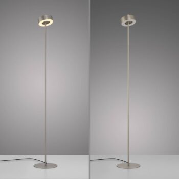 Paul Neuhaus Smart LED stojacia lampa Q-Rotate hliník 140 cm