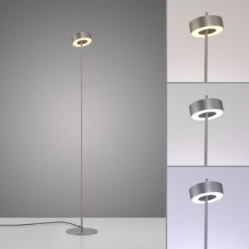 Paul Neuhaus Smart LED stojacia lampa Q-Rotate hliník 140 cm
