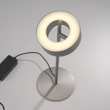 Paul Neuhaus Smart LED stolová lampa Q-Rotate hliník 40 cm