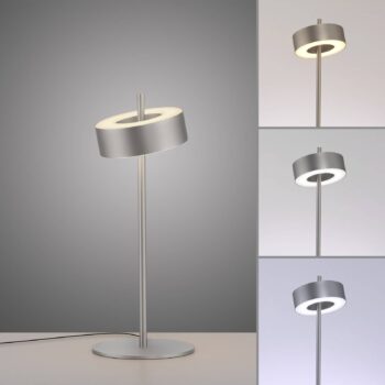 Paul Neuhaus Smart LED stolová lampa Q-Rotate hliník 40 cm