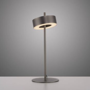 Paul Neuhaus Smart LED stolová lampa Q-Rotate tmavohnedá 40 cm
