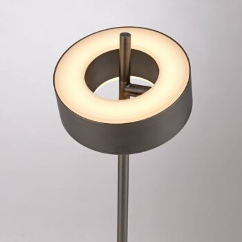 Paul Neuhaus Smart LED stolová lampa Q-Rotate tmavohnedá 40 cm