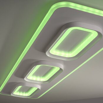 Paul Neuhaus Smart LED stropné svietidlo Q-Kalina biele 115 x 30 cm