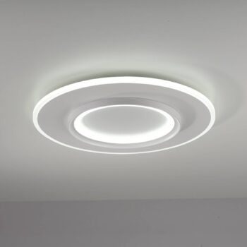 Paul Neuhaus Smart LED stropné svietidlo Q-Kalina, biele, Ø 50 cm