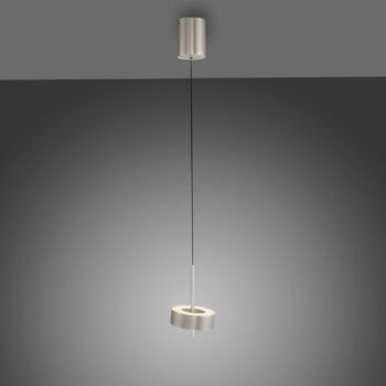Paul Neuhaus Smart LED závesná lampa Q-Rotate hliník Ø 14 cm
