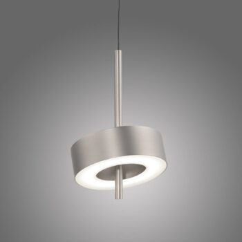 Paul Neuhaus Smart LED závesná lampa Q-Rotate hliník Ø 14 cm
