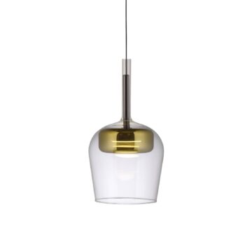 Paul Neuhaus Smart LED závesné svetlo Q-Kon zlatej farby Ø 21 cm