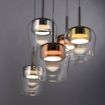 Paul Neuhaus Smart LED závesné svietidlo Q-Kon multicolour 5-light