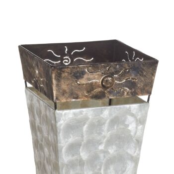 Paul Neuhaus stojacia lampa Abuja, perleťová, 150 cm, 3 svetlá, E27