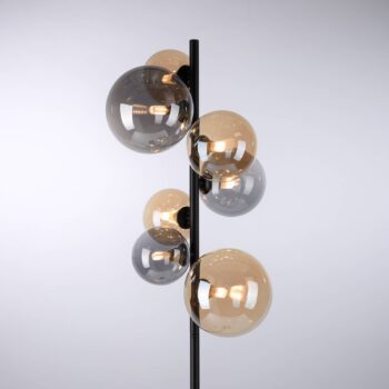 Paul Neuhaus stojacia lampa Popsicle, sklo, výška 155 cm, G9