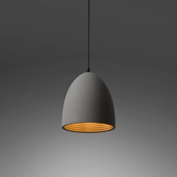 Paul Neuhaus závesné svetlo Eton, 3.flg., 100 cm, betón, G9