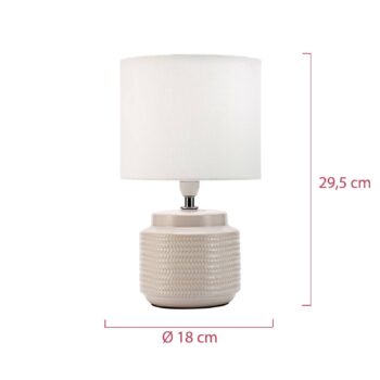 Pauleen Bright Soul stolná lampa podstav. keramika