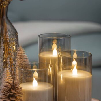 Pauleen Classy Smokey Candle LED sviečka 3 kusy