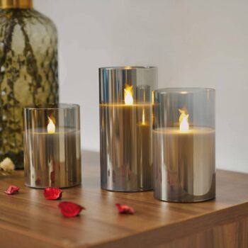Pauleen Classy Smokey Candle LED sviečka 3 kusy