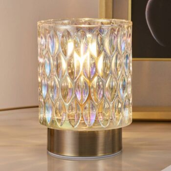 Pauleen Clear Glamour dekoračná lampa sklo batéria