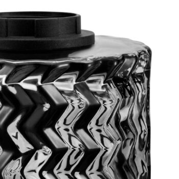Pauleen Crystal Smoke stolová lampa podstavec sklo