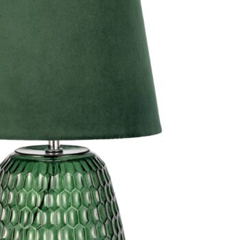 Pauleen Crystal Velours stol. lampa podstavec sklo