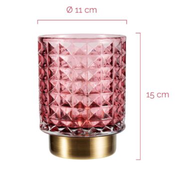 Pauleen Cute Glamour stolová LED lampa, batéria