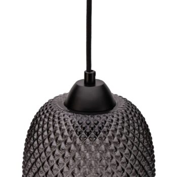 Pauleen Gleaming Glamour závesná lampa z dymového skla