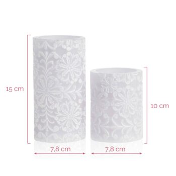 Pauleen Little Lilac Candle LED sviečka 2 kusy