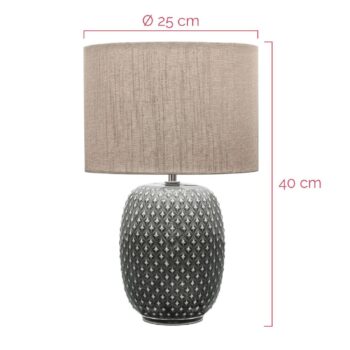 Pauleen Pretty Classy stolná lampa keramický pod.