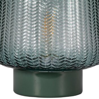 Pauleen Pretty Glamour E27 LED tyrkysová kov