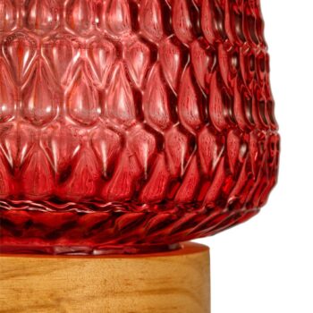Pauleen Rose Glamour E27 LED batéria drevo
