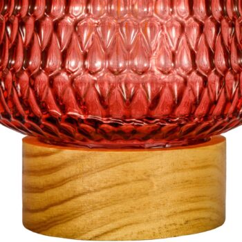 Pauleen Rose Glamour E27 LED batéria drevo