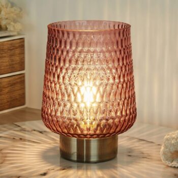 Pauleen Rose Glamour E27 LED batéria podstavec kov