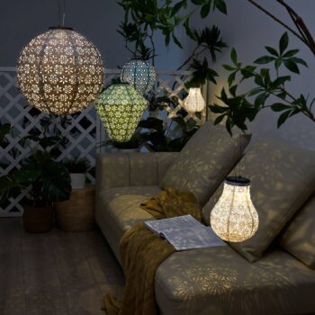 Pauleen Sunshine Charm solárna LED lampa modrá