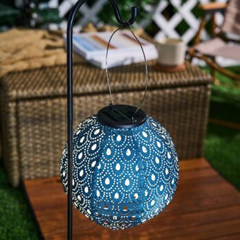 Pauleen Sunshine Charm solárna LED lampa modrá