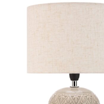 Pauleen Tender Pearl stolná lampa tienidlo textil