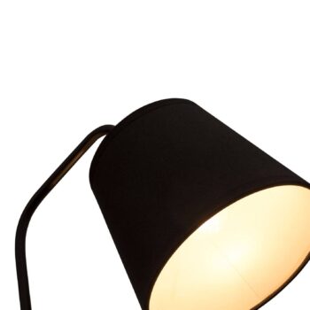 Pauleen True Elegance stolná lampa celá v čiernej