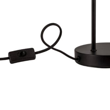 Pauleen True Elegance stolná lampa celá v čiernej