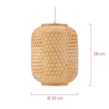 Pauleen Woody Delight závesná lampa z bambusu