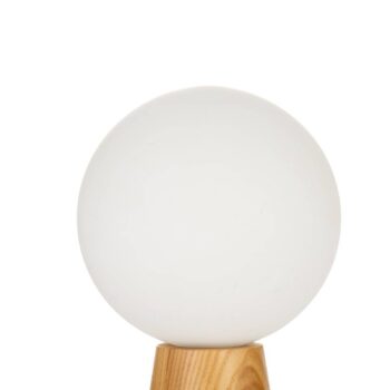 Pauleen Woody Soul stolová lampa, drevo, sklo