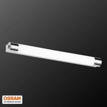 Paulien – nástenné LED svietidlo IP44 so zásuvkou