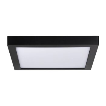 Paulmann Abia LED panel 4 000K hranatý 30cm čierna