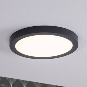 Paulmann Abia LED panel Ø 30 cm 2 700K tmavosivá