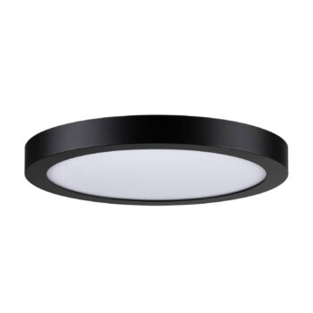 Paulmann Abia LED panel Ø 30 cm 4 000 K čierna