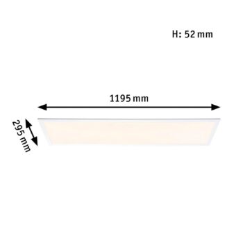Paulmann Amaris LED panel, ZigBee, 120x30cm, RGBW