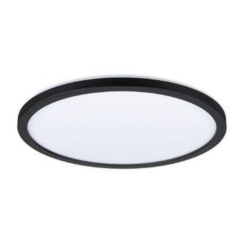 Paulmann Atria SHINE Panel on/off čierny 830 Ø29cm
