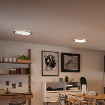 Paulmann Atria Shine Panel 3-stupňový chróm 830 Ø42cm