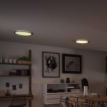 Paulmann Atria Shine Panel 3-stupňový chróm 830 Ø42cm