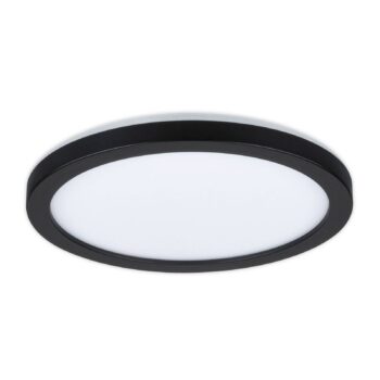 Paulmann Atria Shine Panel on/off čierny 840 Ø19cm