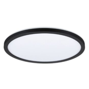 Paulmann Atria Shine Panel on/off čierny 840 Ø29cm